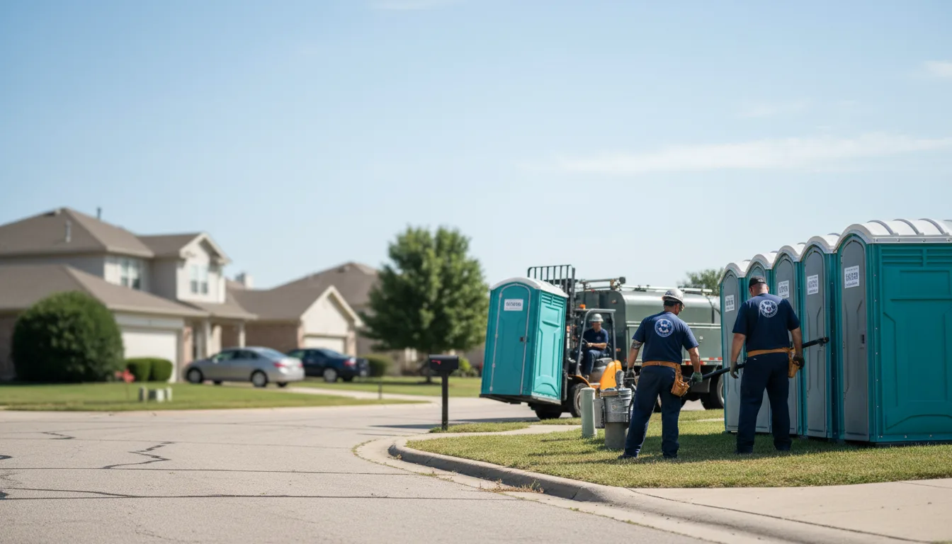 Porta Potty Rental in Edelstein, IL near me